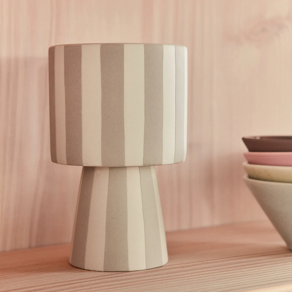 OYOY Living Toppu Pot Small Clay White - Image 2