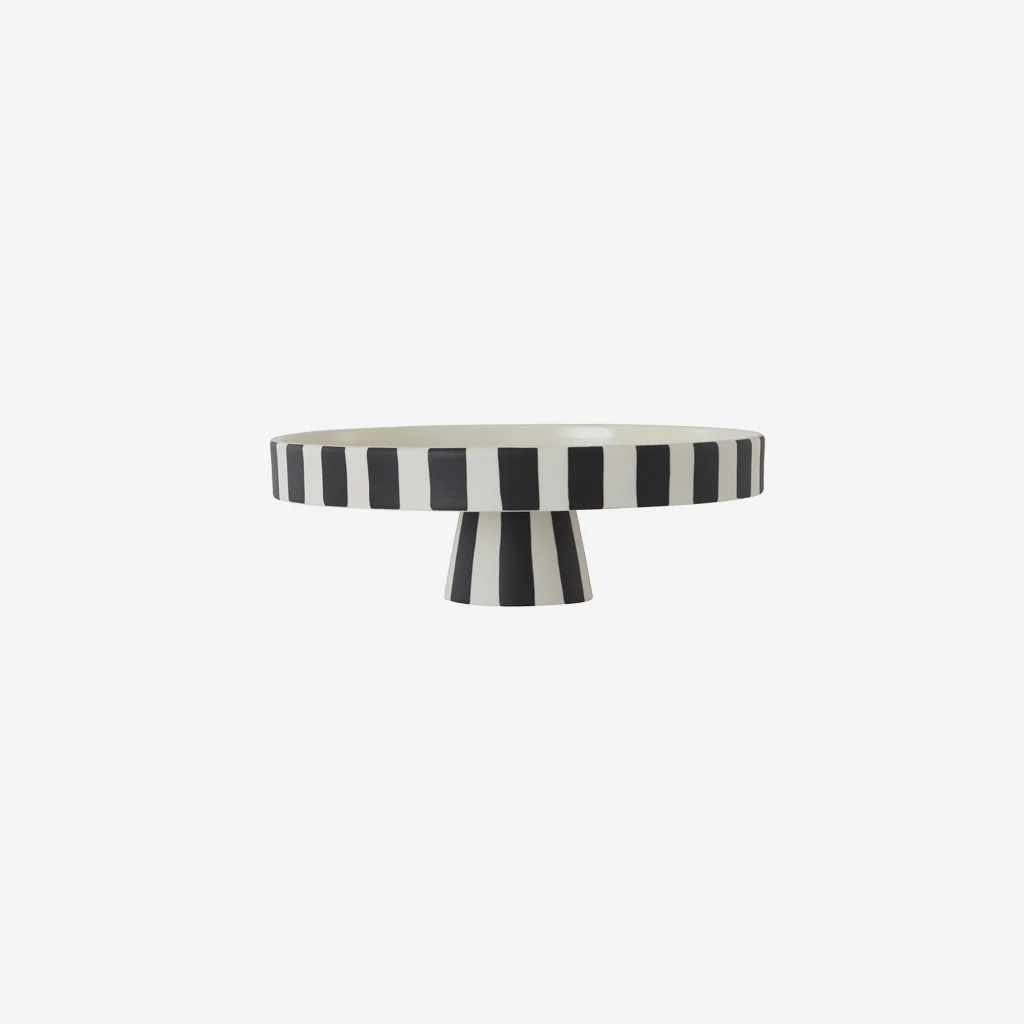OYOY Living Toppu Tray Large Black White