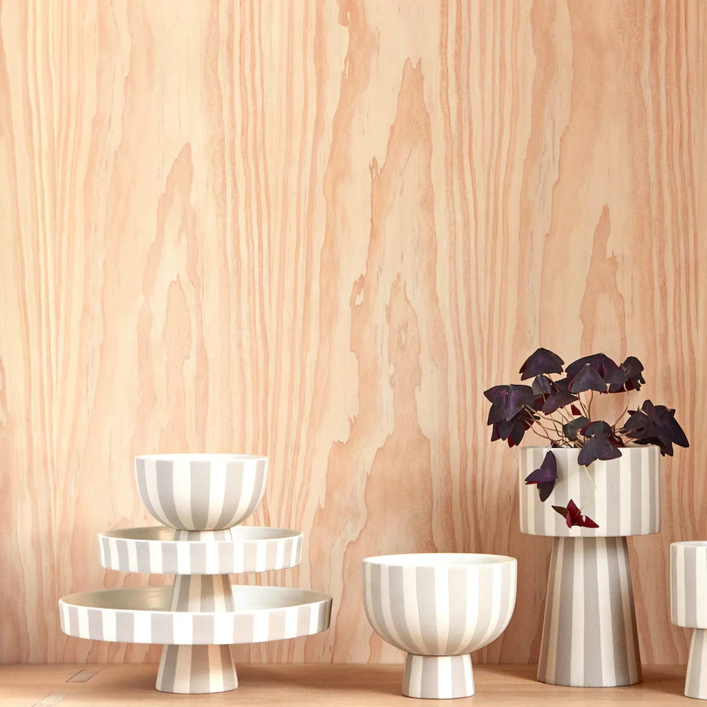 OYOY Living Toppu Tray Large Clay White - Image 3