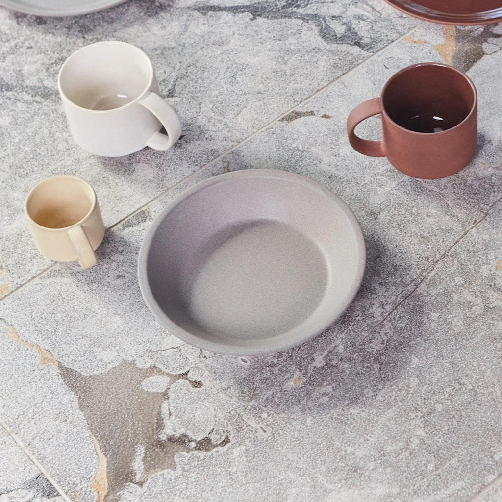 OYOY Living Yuka Ceramic Mug Pair White - Image 3