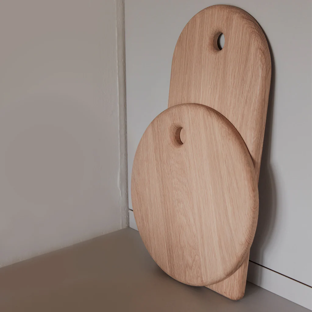 OYOY Living Yumi Round Cutting Board - Image 3