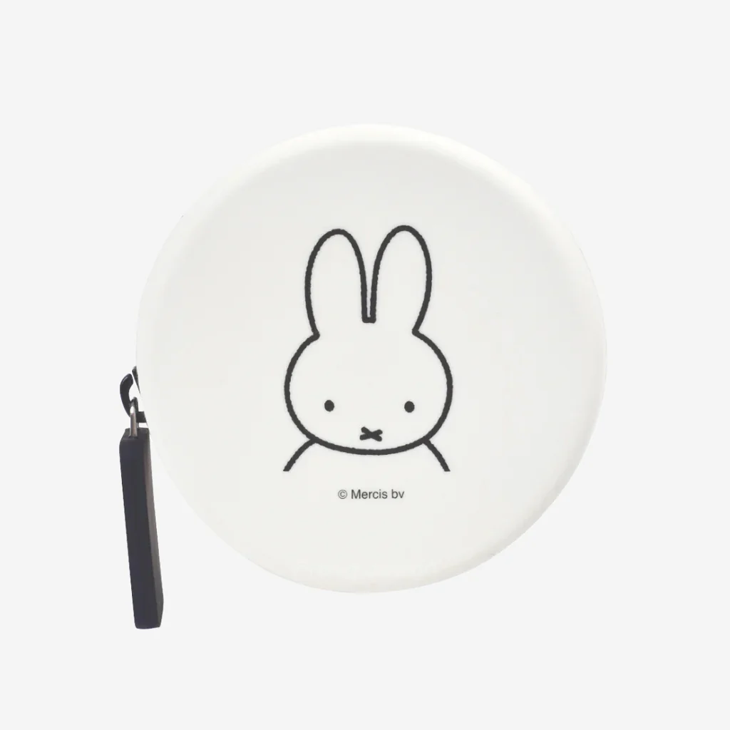 P+G Design Miffy Curun Round Pouch White - Image 2