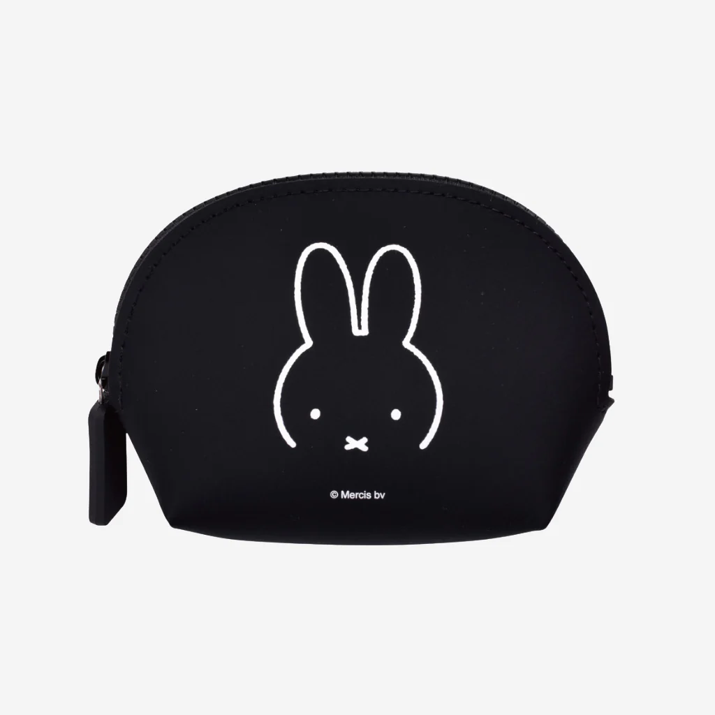 P+G Design Miffy Nuu Oval Pouch Black - Image 2