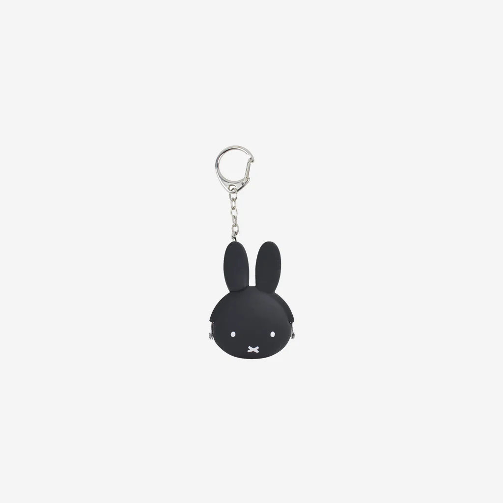P+G Design Miffy Pochi Keyring Purse Black