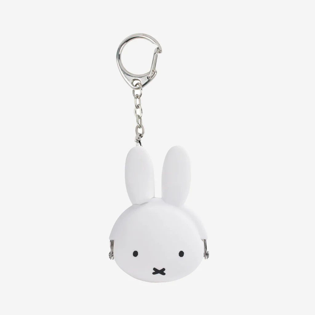 P+G Design Miffy Pochi Keyring Purse White - Image 2