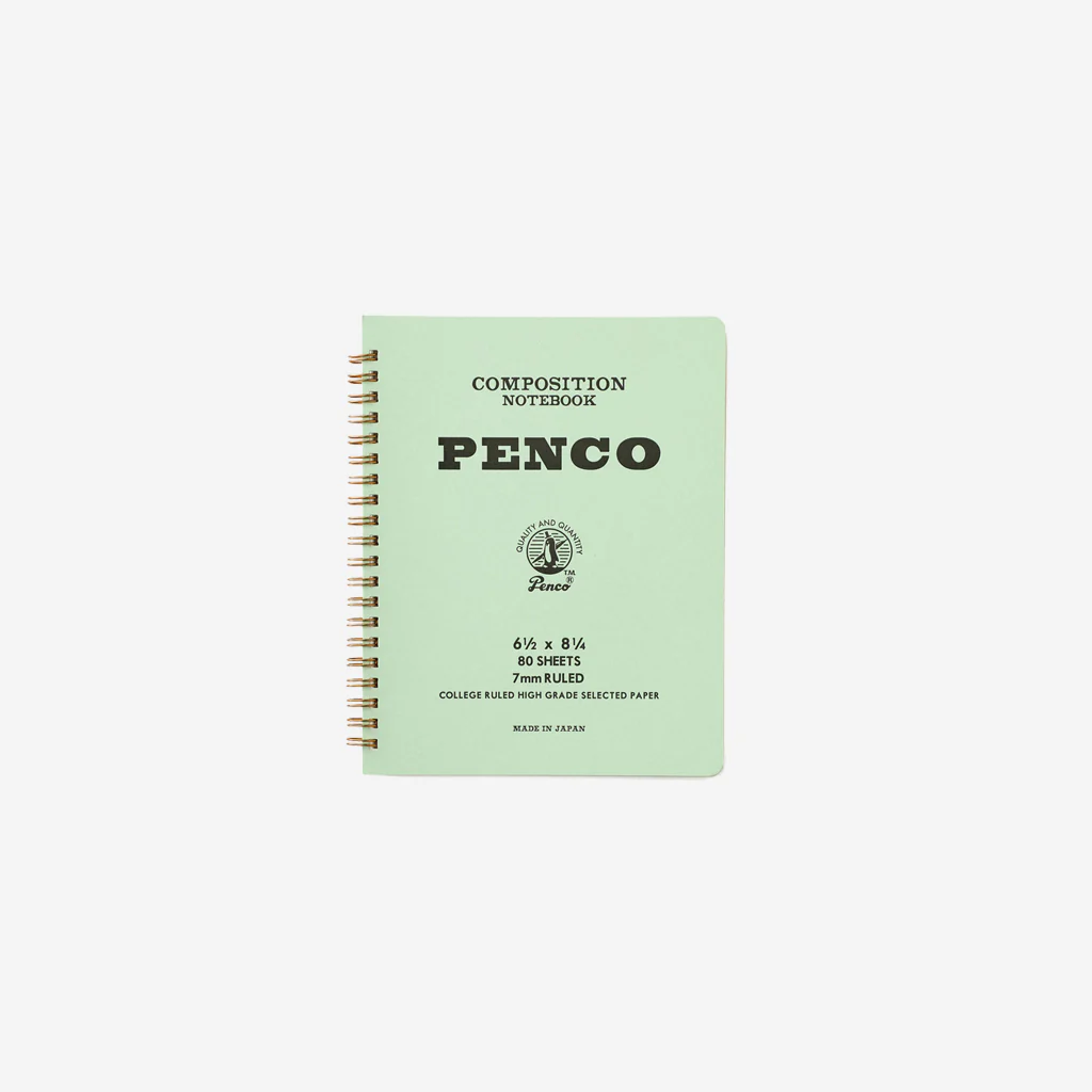 Penco Coil Notebook Large Mint