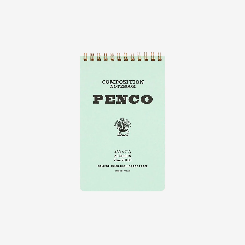 Penco Coil Notepad Large Mint - Image 3