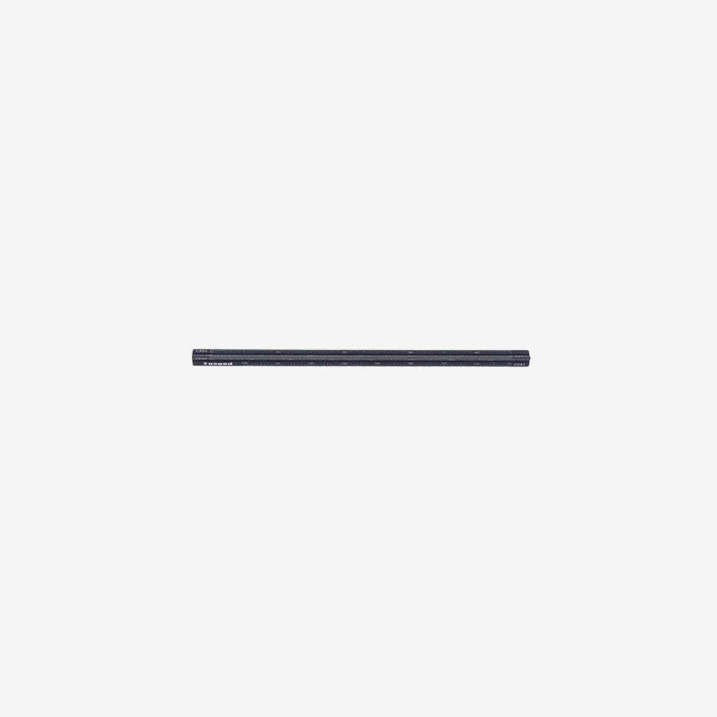 Penco Drafting Scale Ruler Black