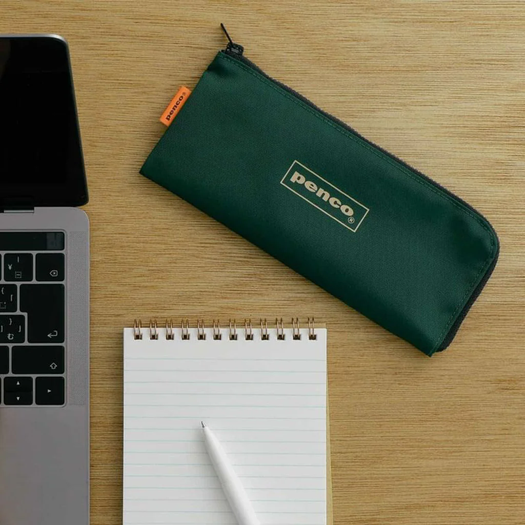 Penco Flat Pen Case Dark Green - Image 2