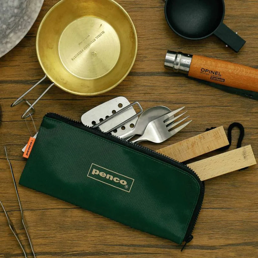 Penco Flat Pen Case Dark Green - Image 3