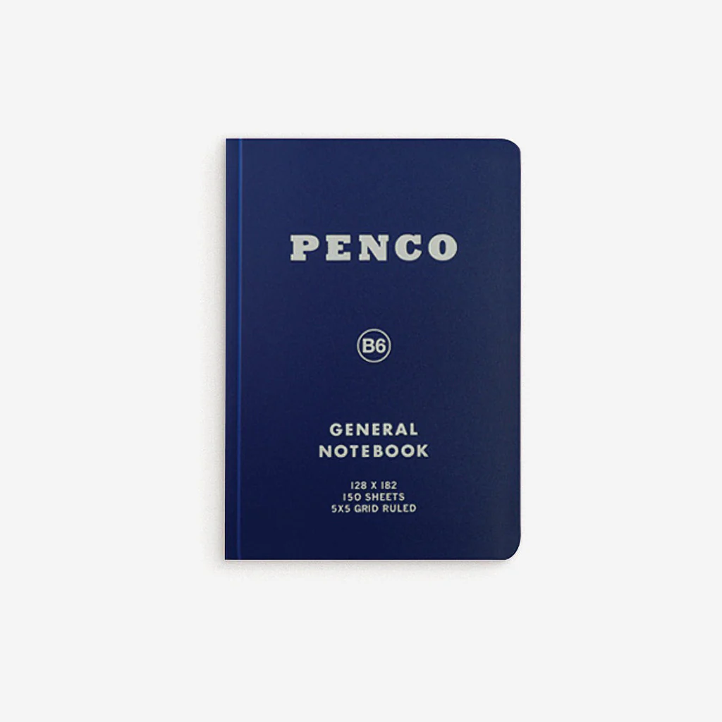 Penco General Notebook Grid B6 Dark Blue - Image 2
