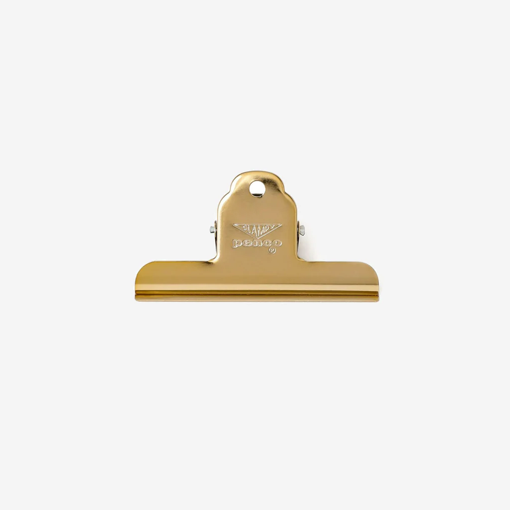 Penco Metal Clip Gold Large