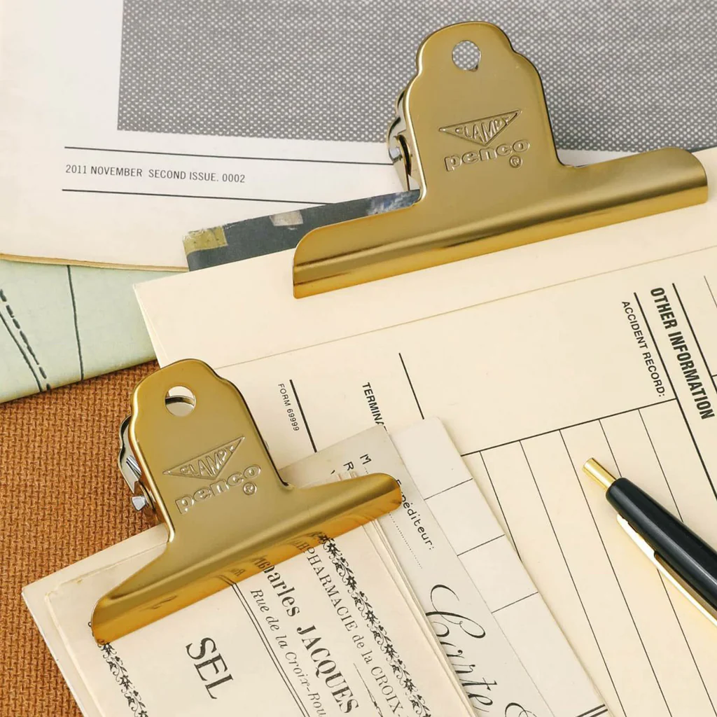 Penco Metal Clip Gold Large - Image 9