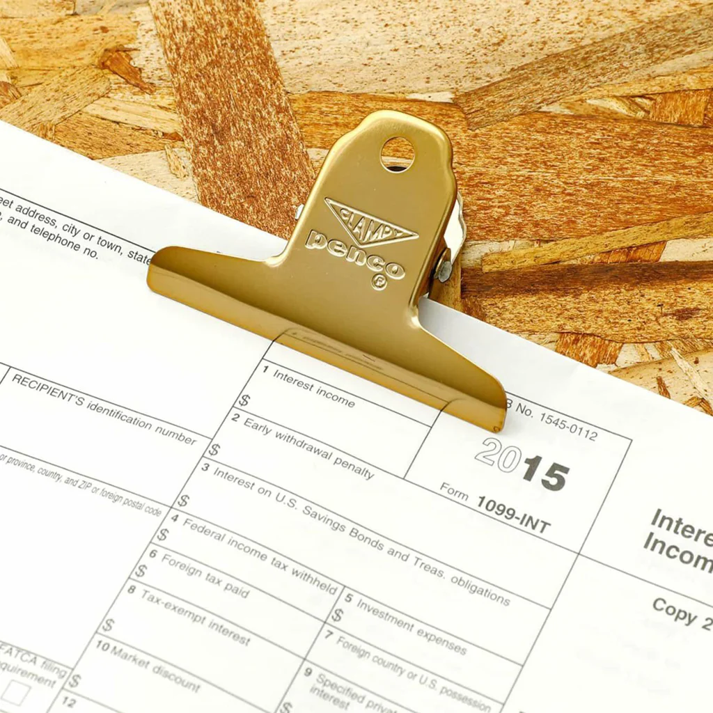 Penco Metal Clip Gold Small - Image 2