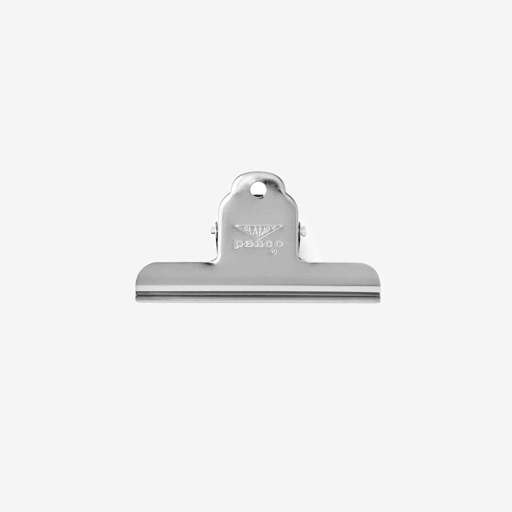 Penco Metal Clip Silver Large