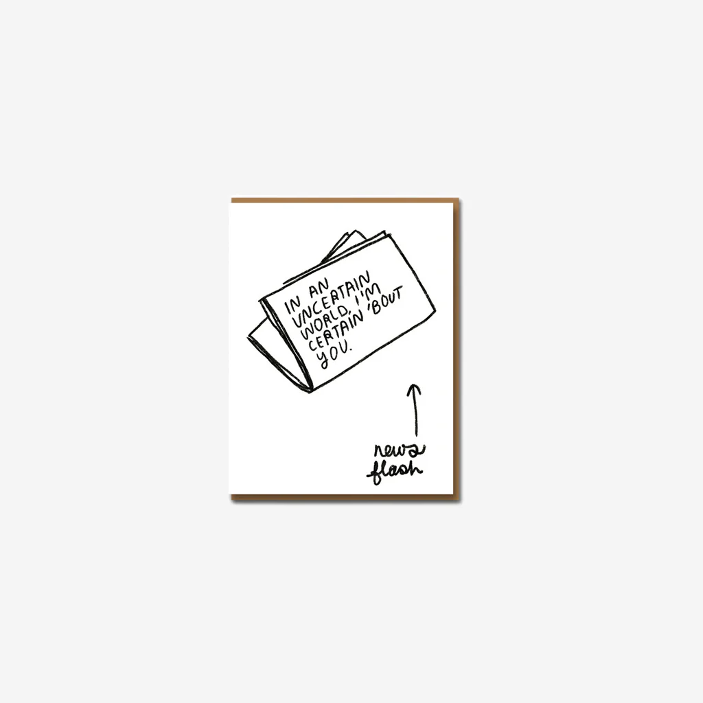 People I've Loved Card Uncertain World
