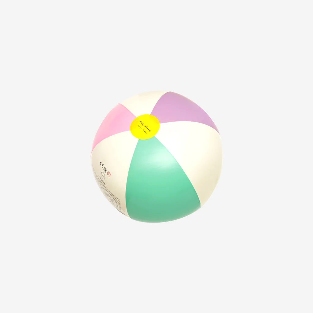 Petite Pommes Otto Beach Ball Peppermint Violet Pink