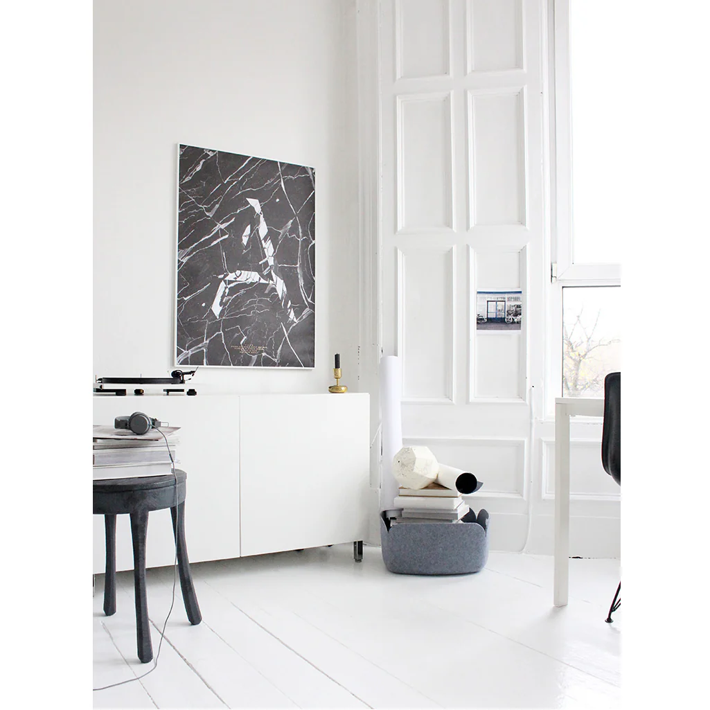 Playtype 'A' in FAUX Marble Poster - Image 3