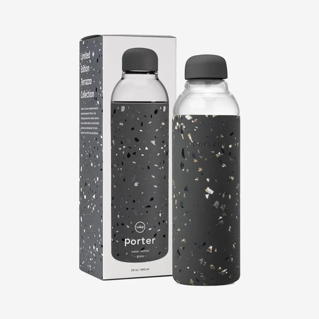 Porter Glass Bottle Terrazzo Charcoal - Image 3