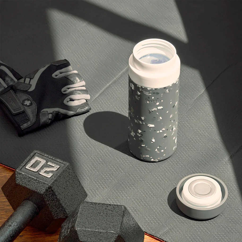 Porter Insulated Bottle Terrazzo Charcoal - Image 3