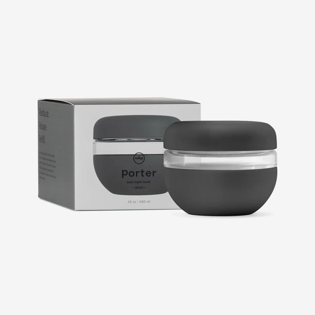 Porter Seal Tight Glass Bowl Charcoal - Image 3