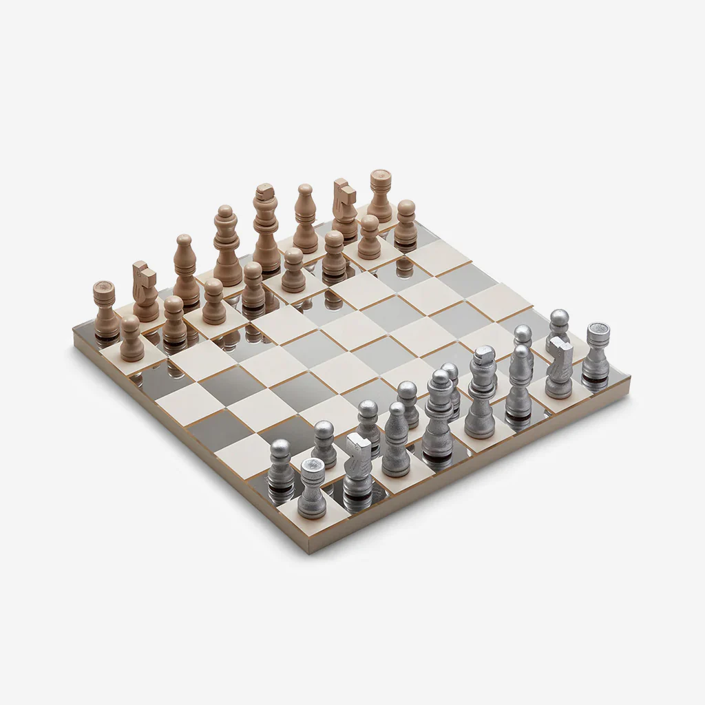 Printworks Classic Art of Chess Beige Mirror - Image 6