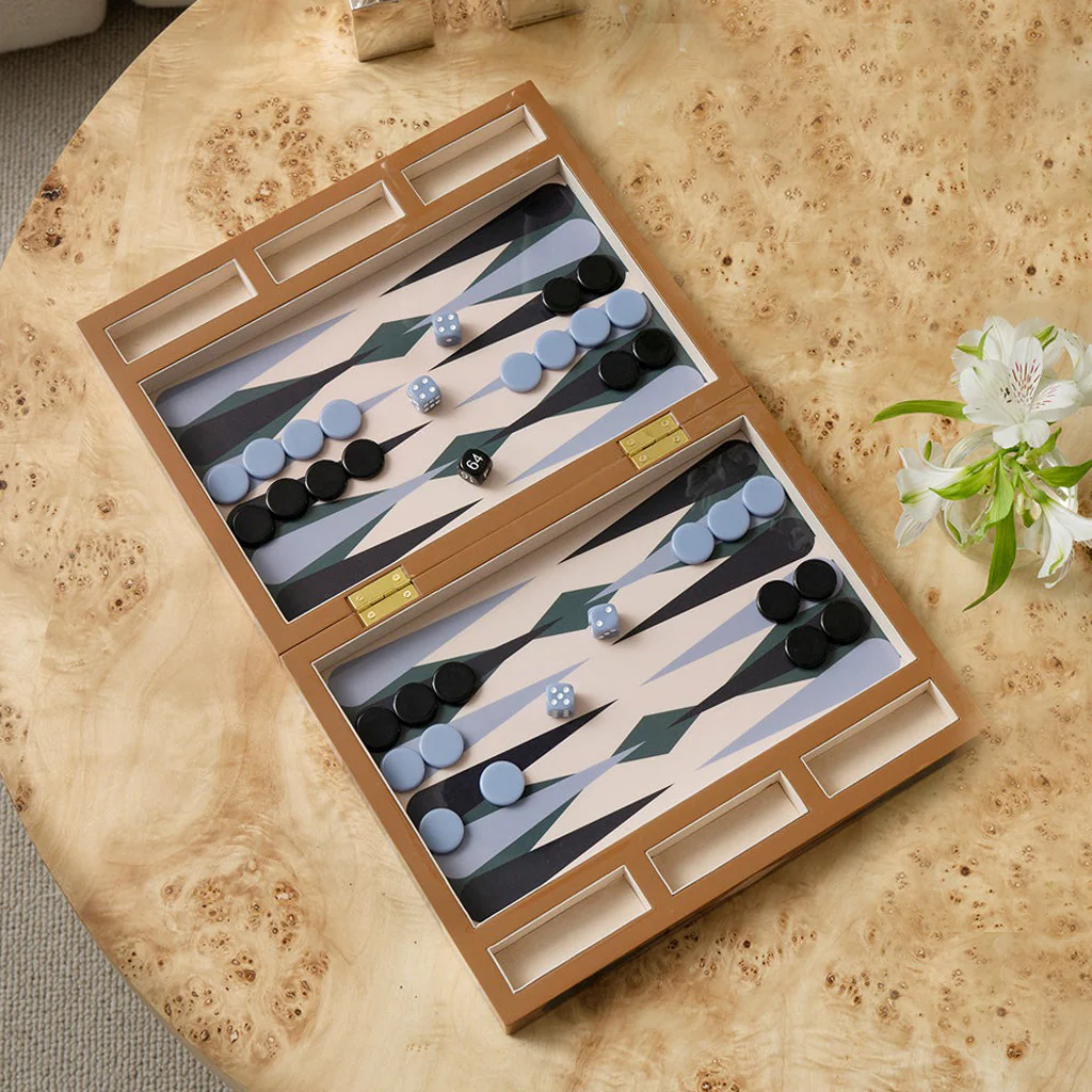 Printworks Classic Backgammon Lacquered Wood - Image 2