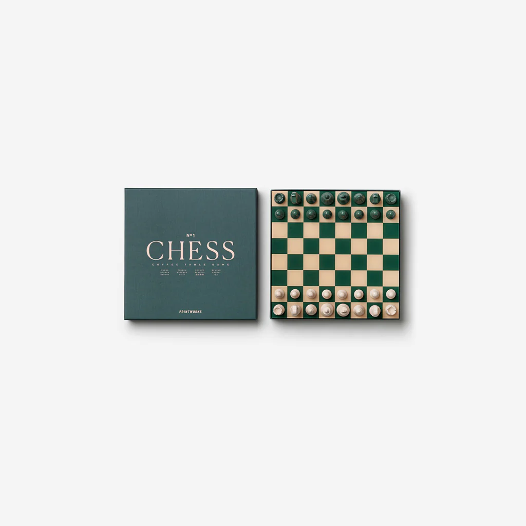 Printworks Classic Chess Green Beige
