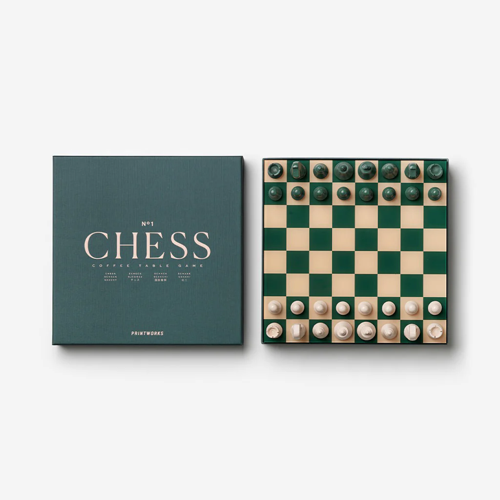 Printworks Classic Chess Green Beige - Image 11