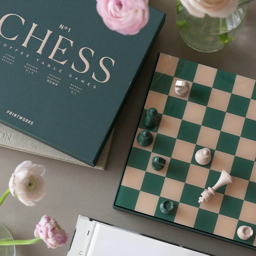 Printworks Classic Chess Green Beige - Image 8