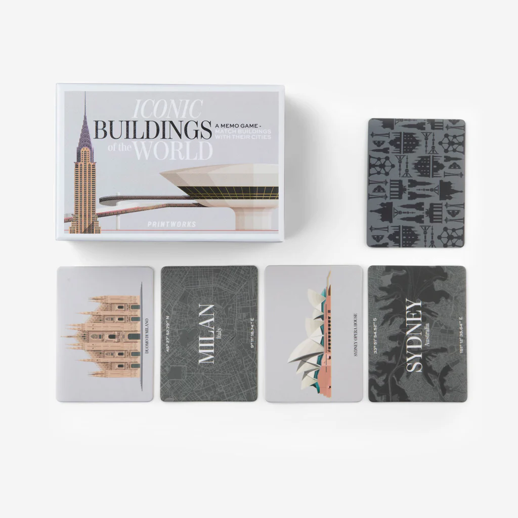 Printworks Memory Game Iconic Buildings - Image 4