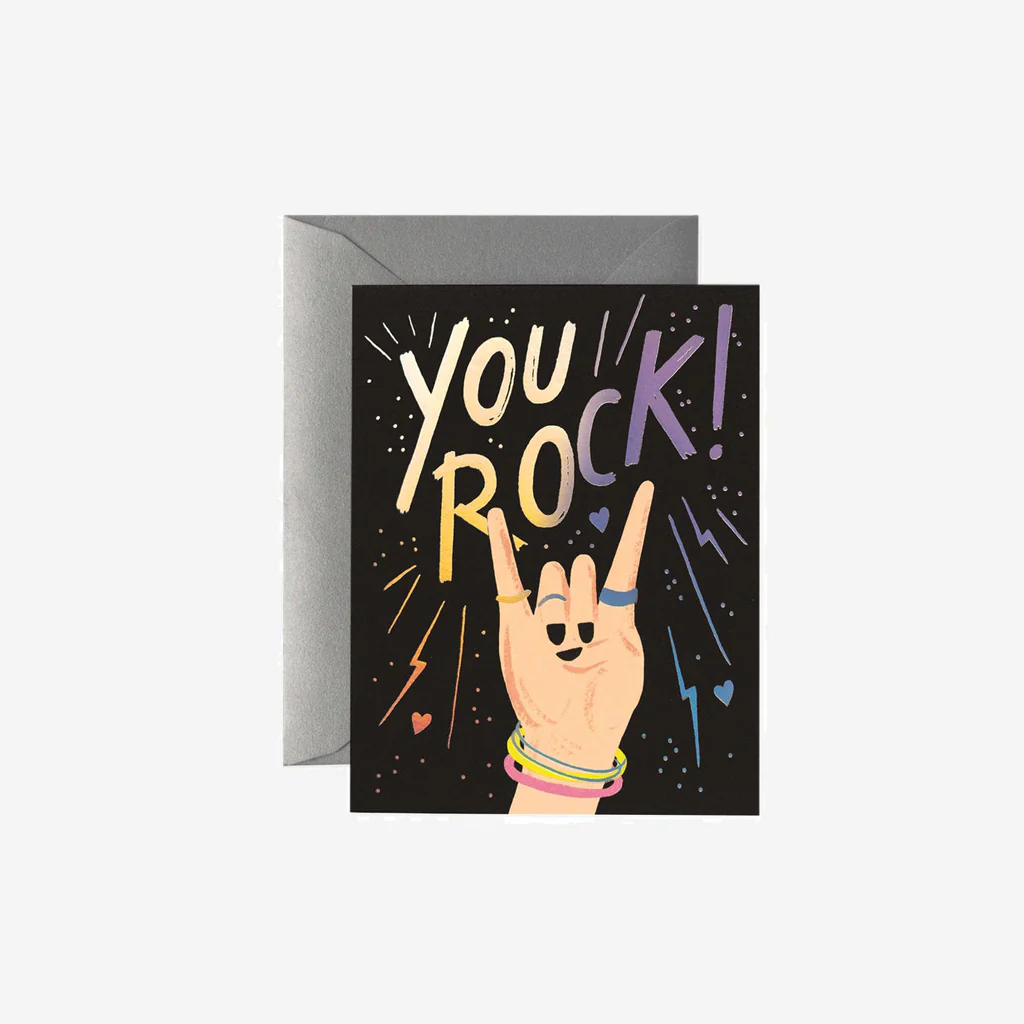 Rifle Paper Card You Rock - Image 2