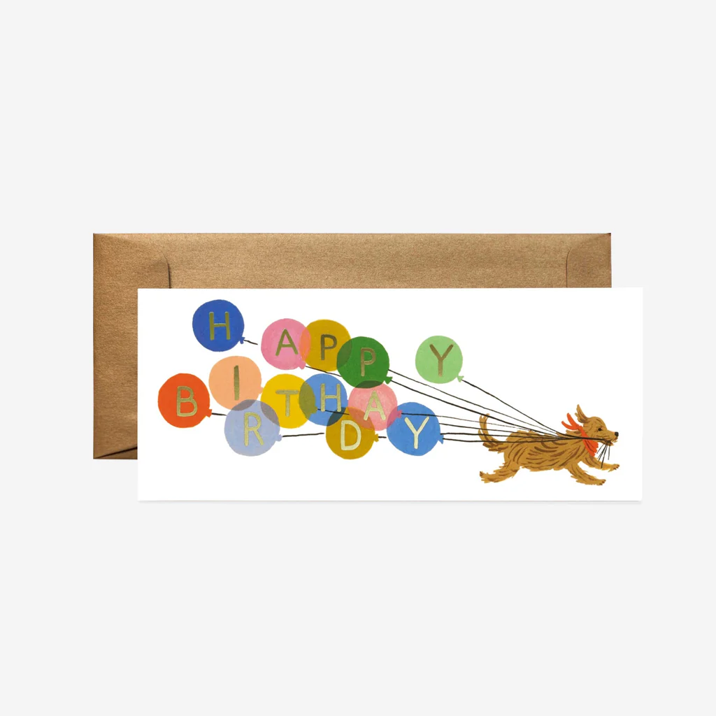 Rifle Paper Card Balloon Birthday - Image 2