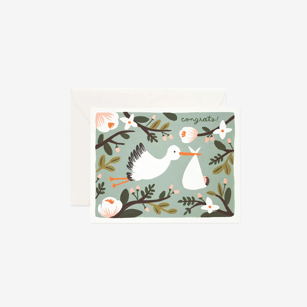 Rifle Paper Card Congratulations On Baby - Image 2