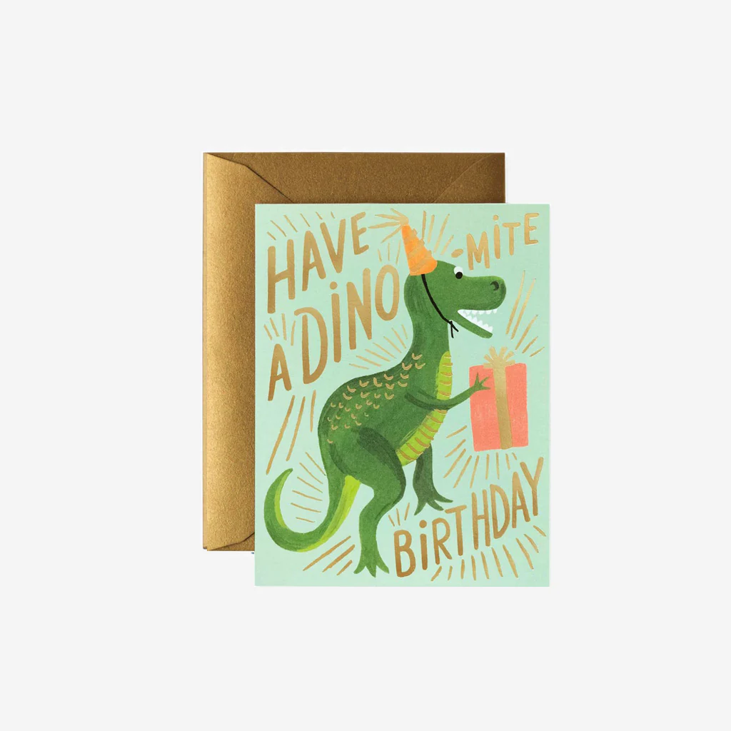 Rifle Paper Card Dino-Mite Birthday - Image 2