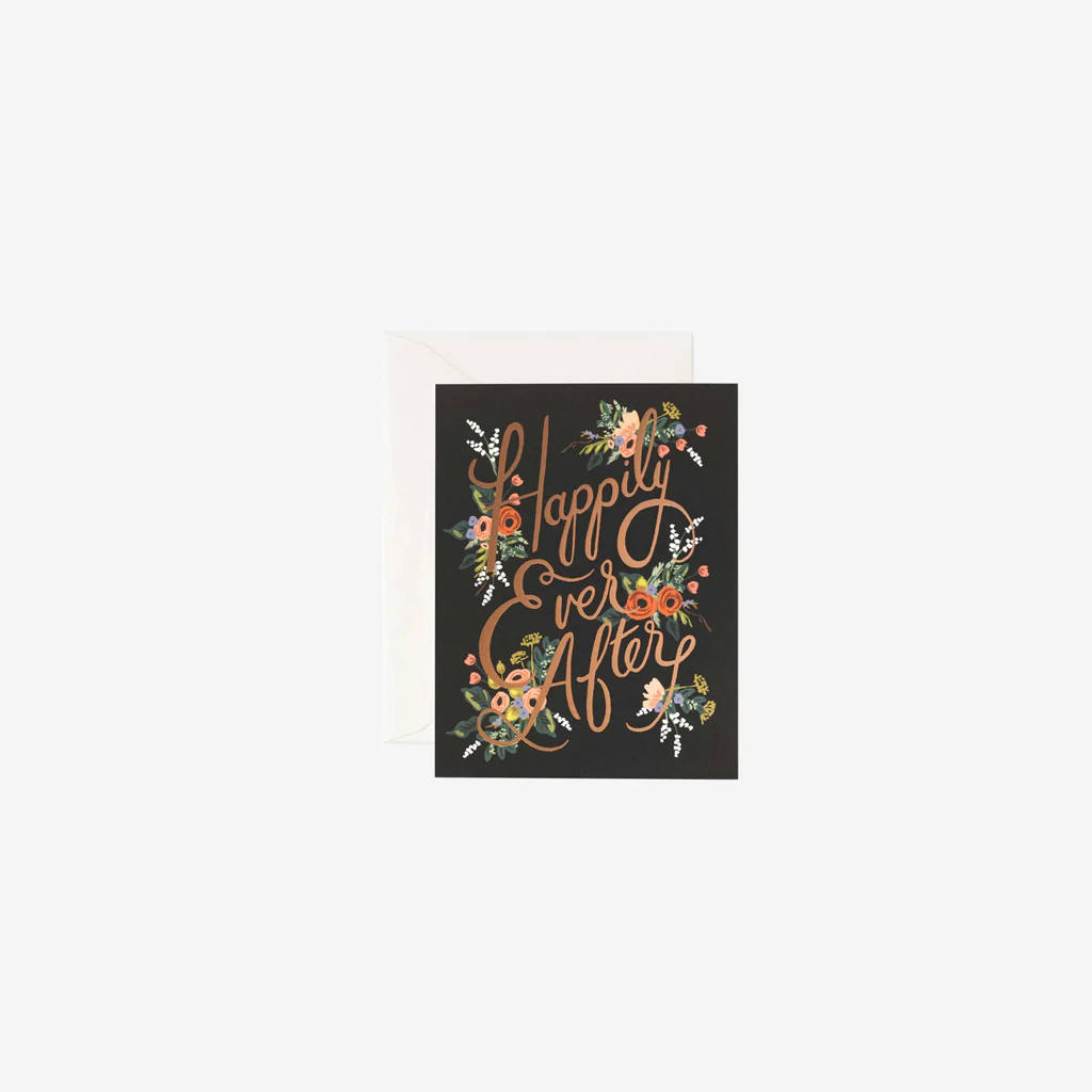 Rifle Paper Card Eternal Happily Ever After