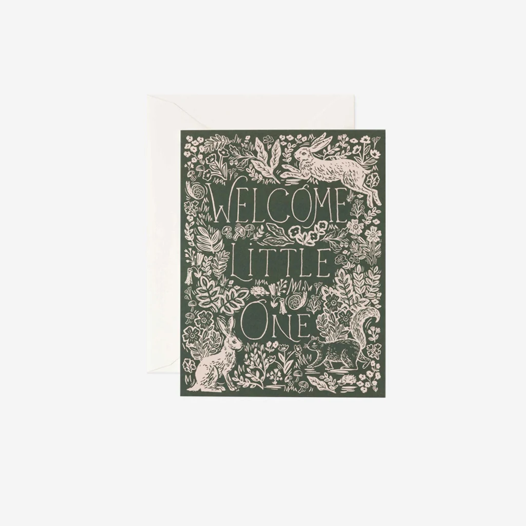 Rifle Paper Card Fable Welcome Baby - Image 2