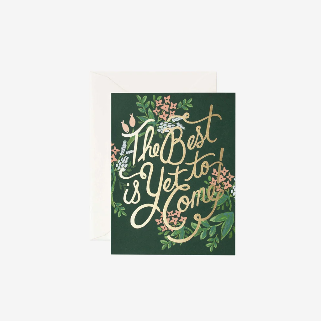 Rifle Paper Card The Best Is Yet To Come - Image 2