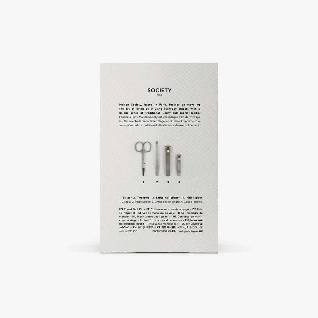 Society Paris Grooming Travel Nail Kit - Image 3