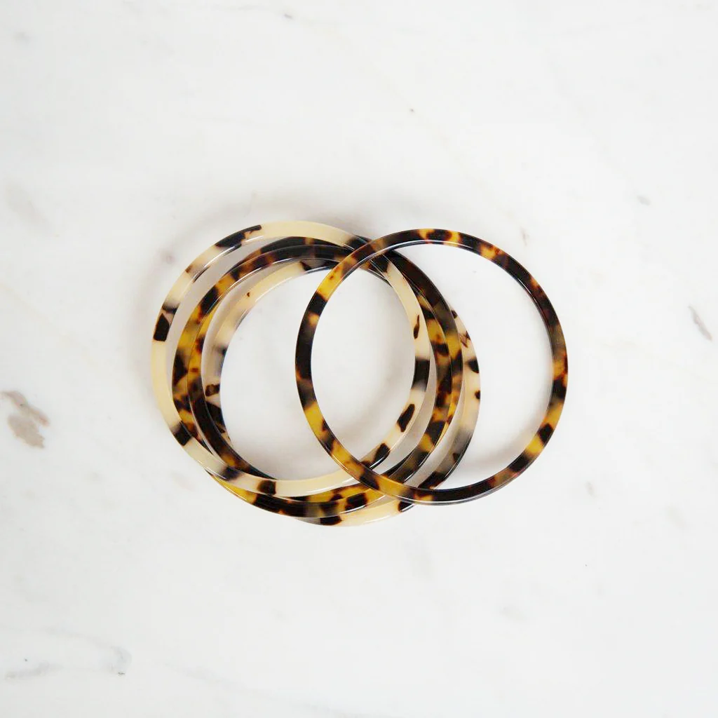 Sophie Bangle Dark Tort Large - Image 2