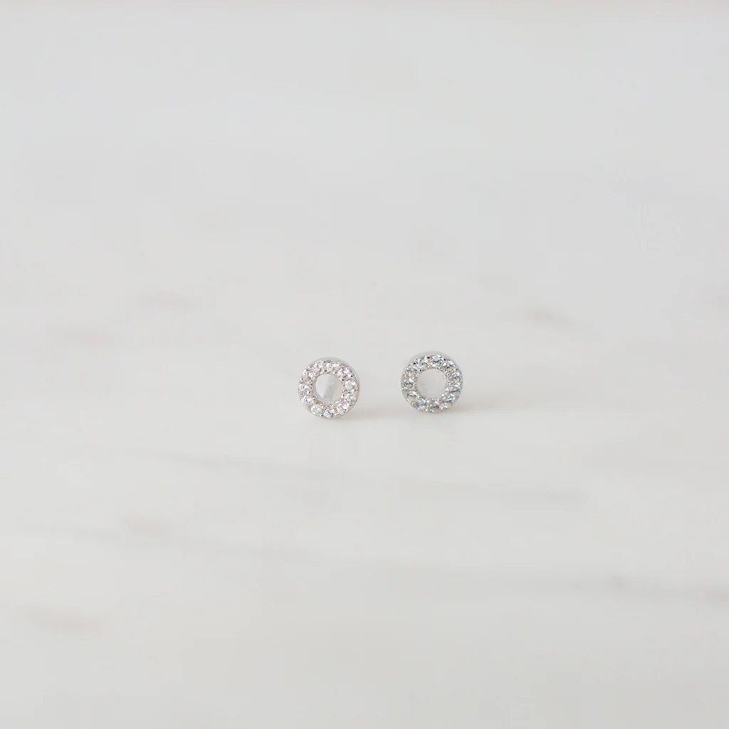 Sophie Earrings Sparkle Oh Stud Clear