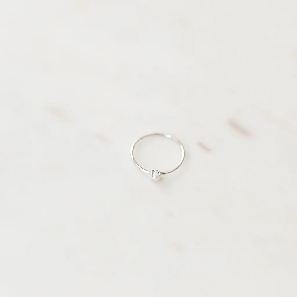 Sophie Ring Mini Pearl