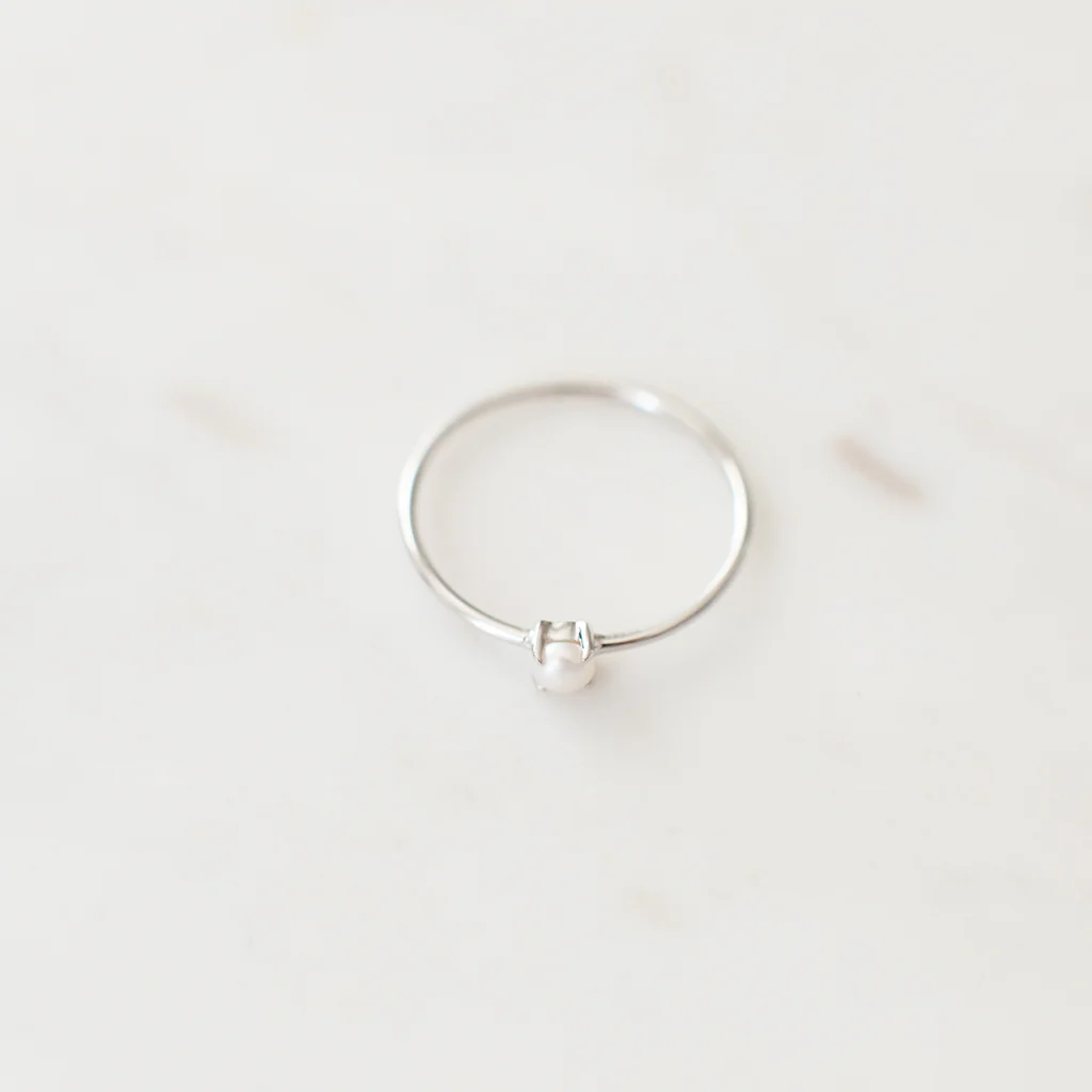 Sophie Ring Mini Pearl - Image 2