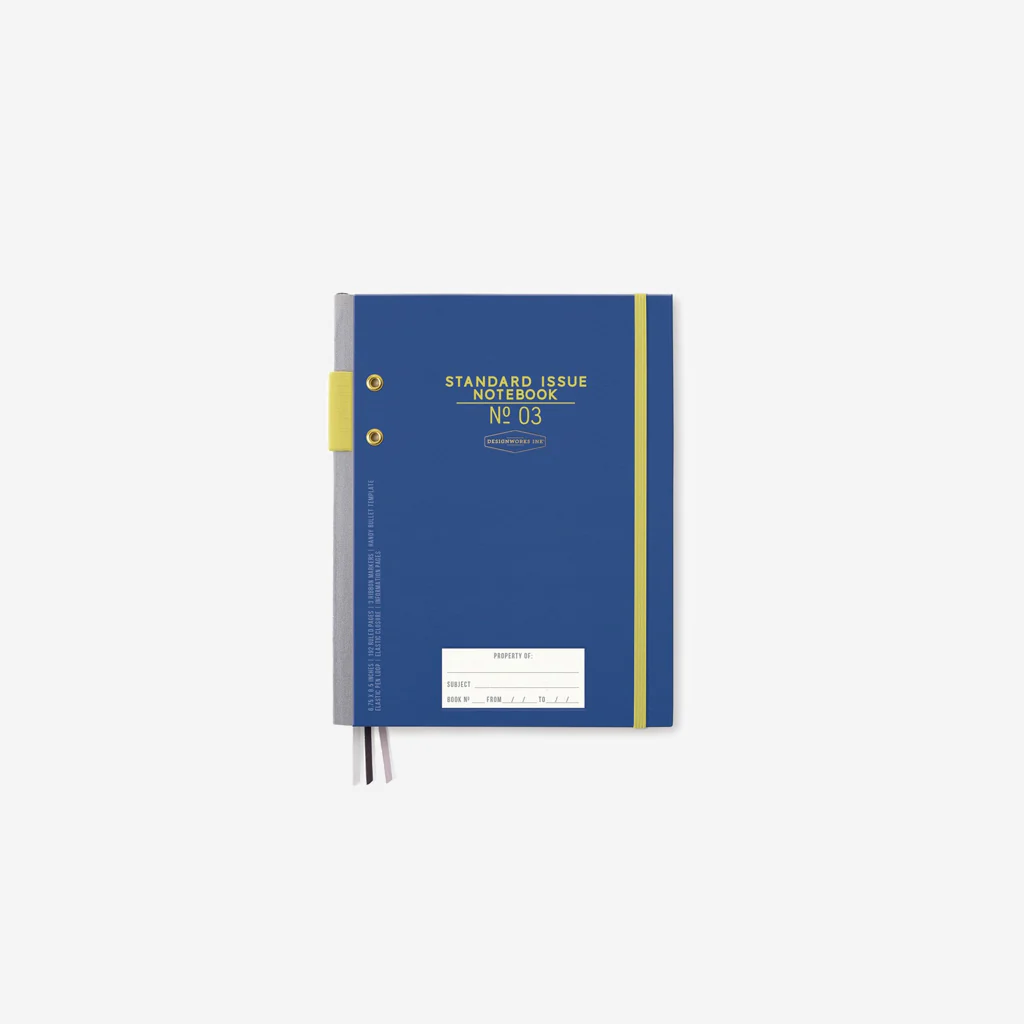 Standard Issue Notebook No.3 Cobalt Blue