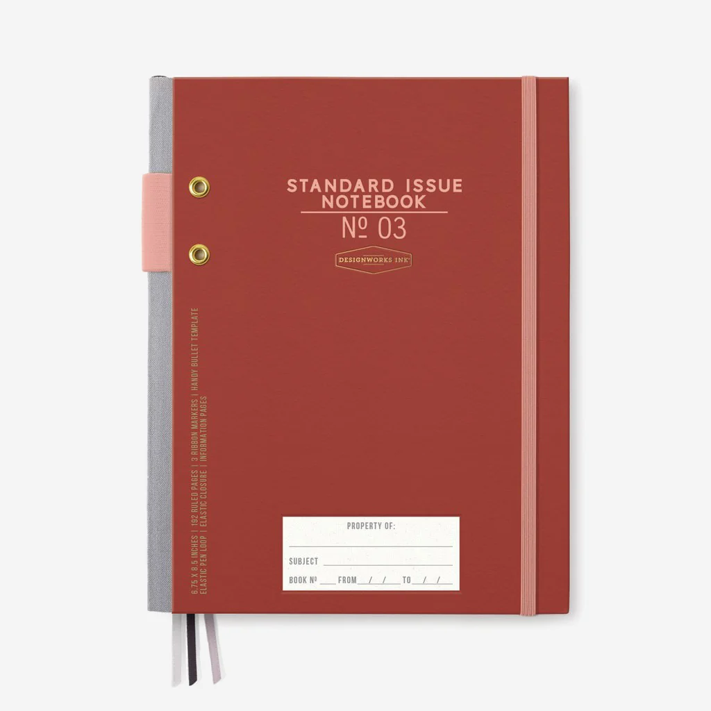 Standard Issue Notebook Rosewood - Image 3