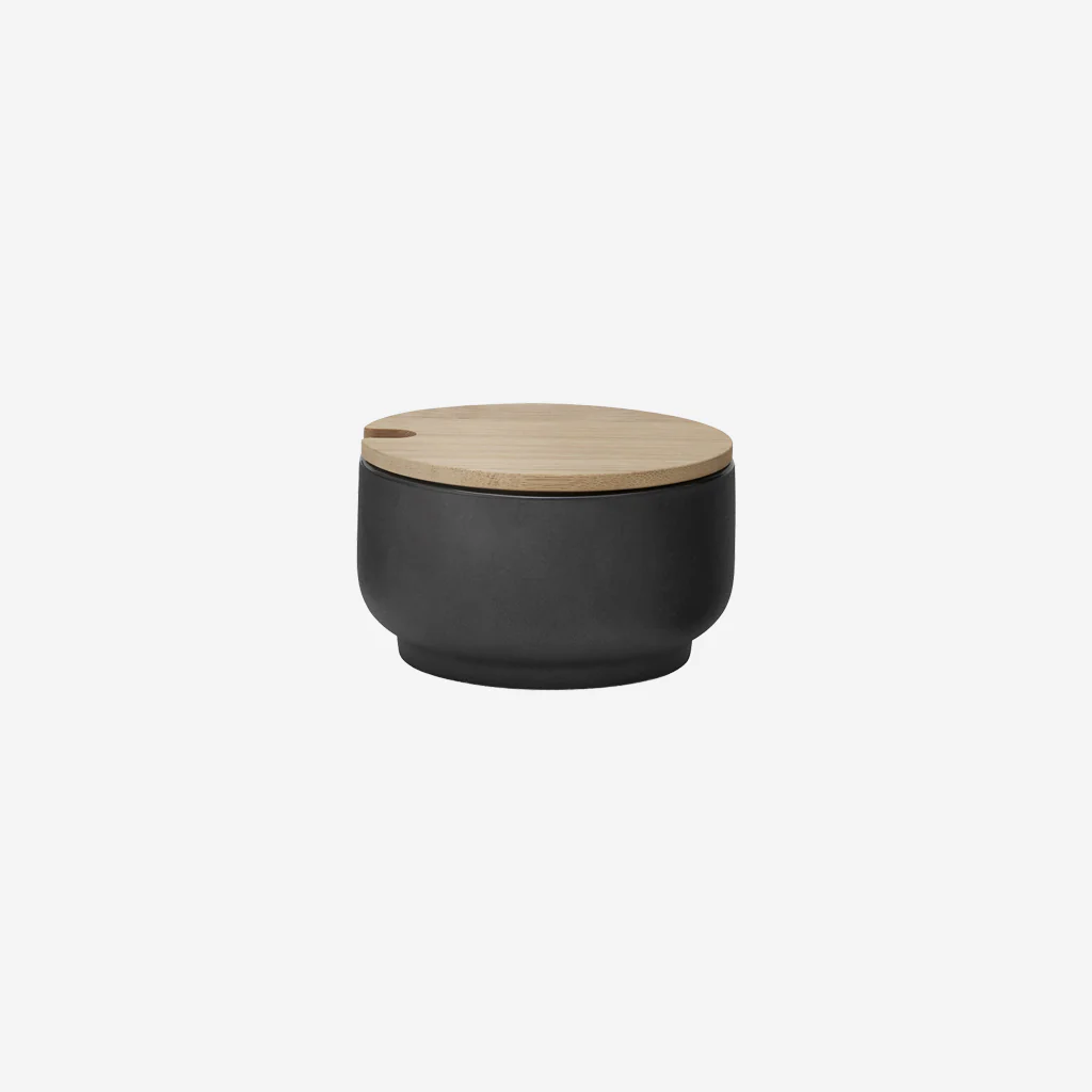 Stelton Theo Sugar Bowl Black