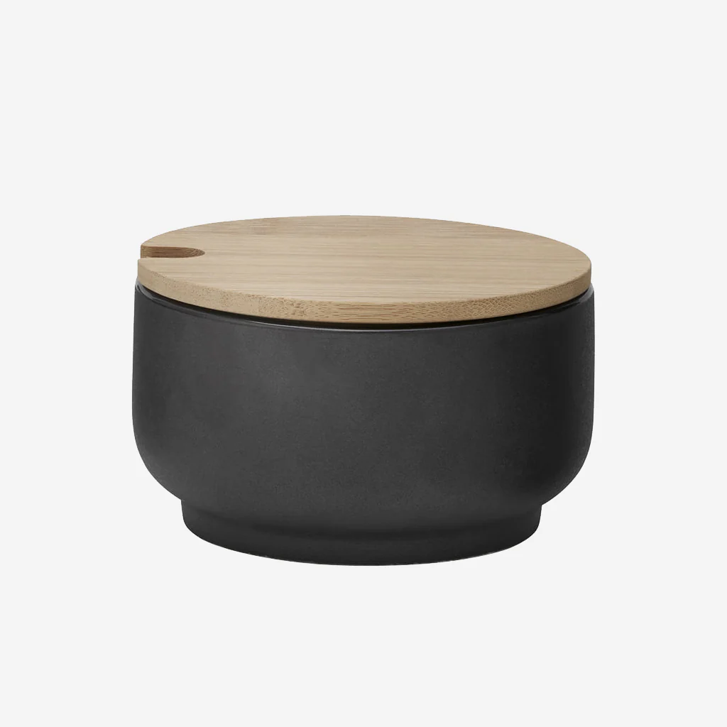 Stelton Theo Sugar Bowl Black - Image 2