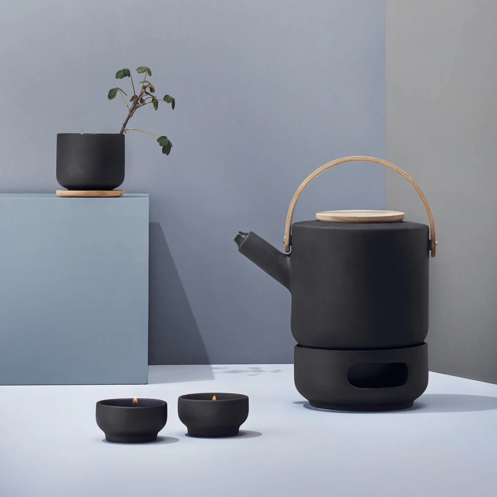 Stelton Theo Teapot Warmer Black - Image 4