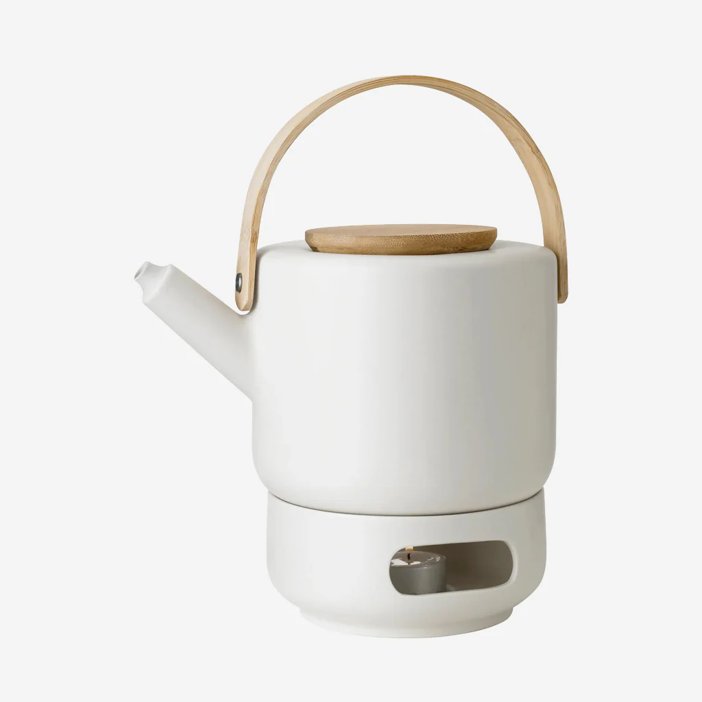Stelton Theo Teapot Warmer Sand - Image 3
