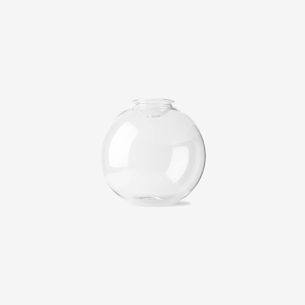 Studio Milligram Bulb Planter Clear 18cm